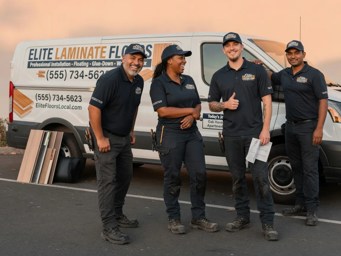 Laminate flooring installation company in Banner, MS